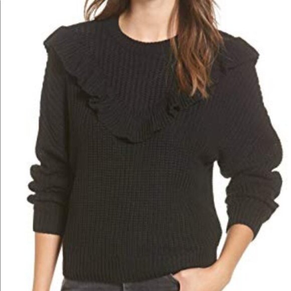 BLANK NYC BLACK OF NIGHT SWEATER - Picture 1 of 3